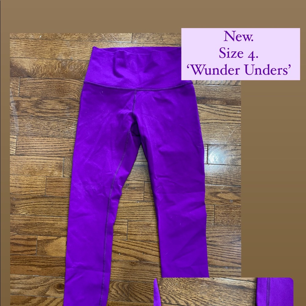 Lululemon Wunder Under crops.